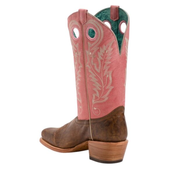 CORRAL BOOTS Made In Mexico Leather Embroidered Square Toe Western Boots - Picture 2 of 3